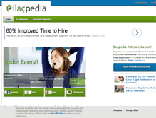 Tablet Screenshot of ilacpedia.com